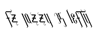 FZ JAZZY 35 LEFTY Font Image