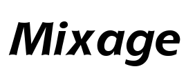 Mixage Font Image