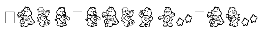 CareBearsbyIacy Font Image