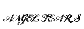 ANGEL TEARS Font Image