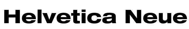 Helvetica Neue