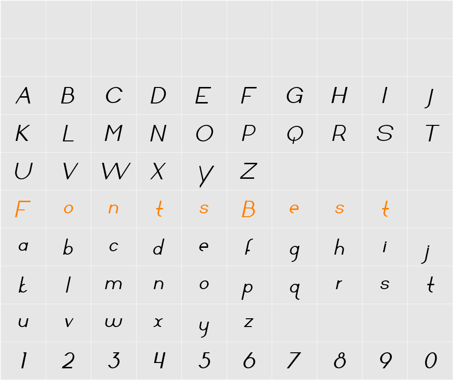 Arrivals and Departures Character Map