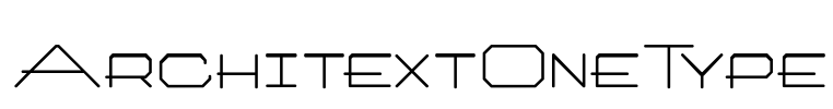 ArchitextOneType Font Image