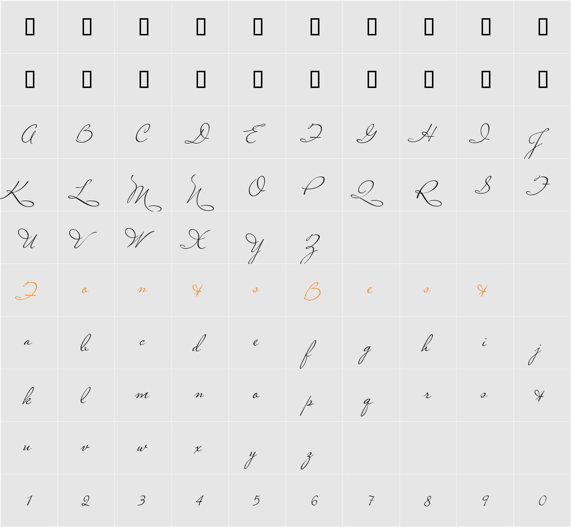 Miss Le Gatees Character Map