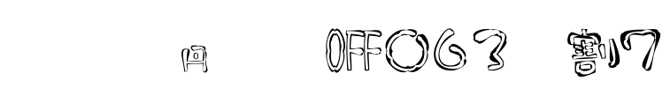 DF-SJPO063-W7 Font Image