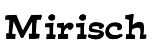 Mirisch Font Image