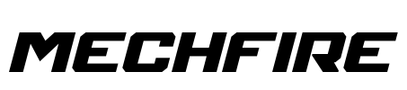 Mechfire Font Image