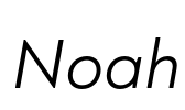 Noah Font Image