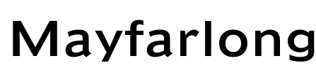 Mayfarlong Font Image