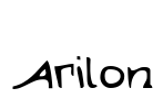 Arilon Font Image