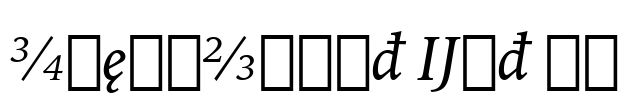 IowanOldSt Ext BT Font Image