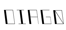 DIAG0 Font Image