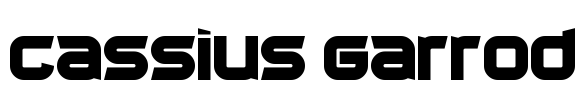 Cassius Garrod Font Image