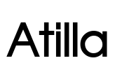 Atilla Font Image