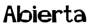 Abierta Font Image