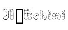 JI-Echini Font Image