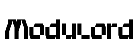 Modulord Font Image