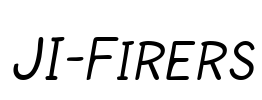 JI-Firers Font Image