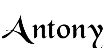 Antony Font Image