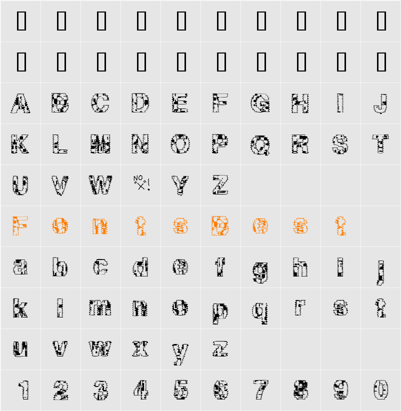 Asylum Character Map