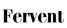 Fervent Font Image