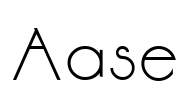 Aase Font Image