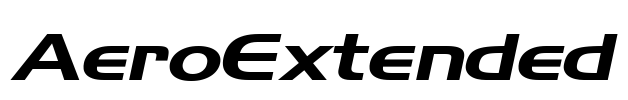 AeroExtended Font Image