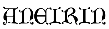 Aneirin Font Image