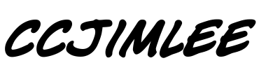 CCJimLee Font Image