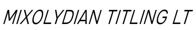 Mixolydian Titling Lt