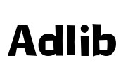 Adlib Font Image