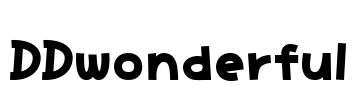 DDwonderful Font Image