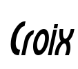 Croix Font Image