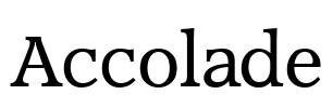 Accolade Font Image