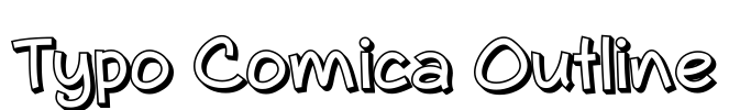 Typo Comica Outline