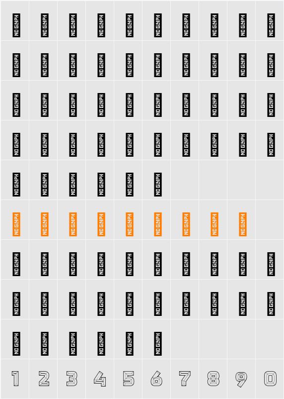 Spectrum 2.0 FM Character Map