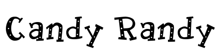 Candy Randy Font Image