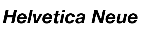 Helvetica Neue