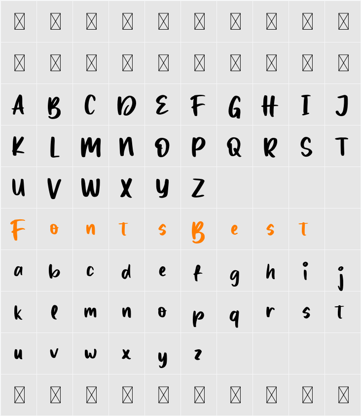 Dunia Kita Character Map