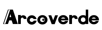 Arcoverde Font Image