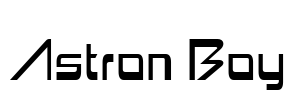 Astron Boy Font Image