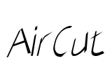 AirCut Font Image