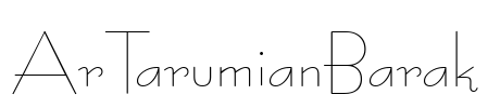 ArTarumianBarak Font Image