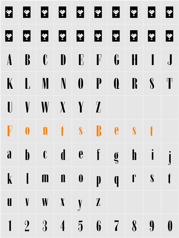 Zabatana Poster Character Map