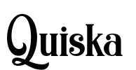 Quiska Font Image