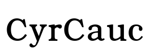 CyrCauc Font Image