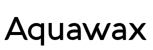 Aquawax Font Image