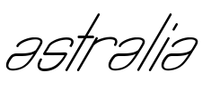 Astralia Font Image