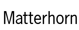 Matterhorn Font Image