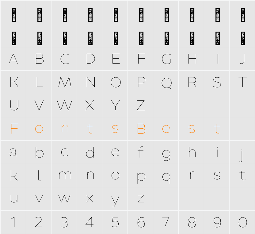 Magnet Trial Thin Character Map